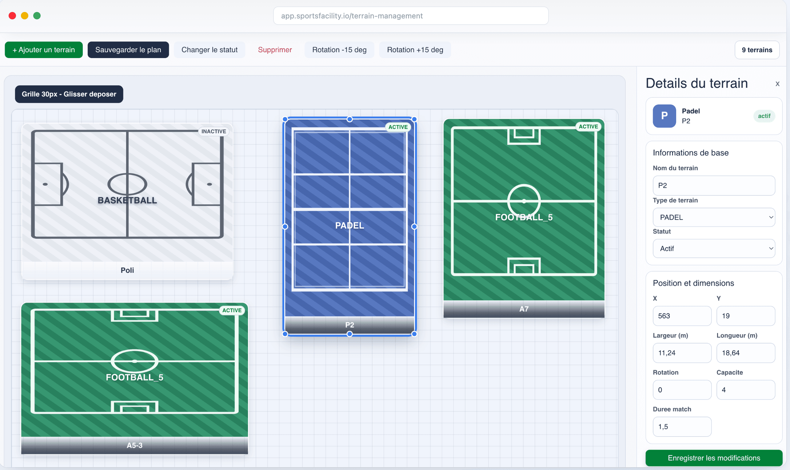 Design your facility layout visually